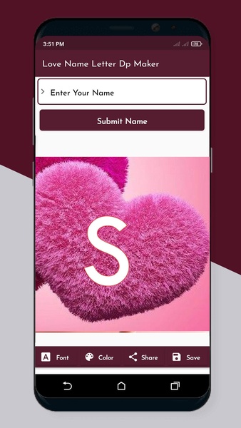 Love Name Letter Dp Maker 2022 - Preview 4