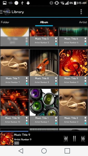 EasyMusicPlayerPro(free) - Preview 1