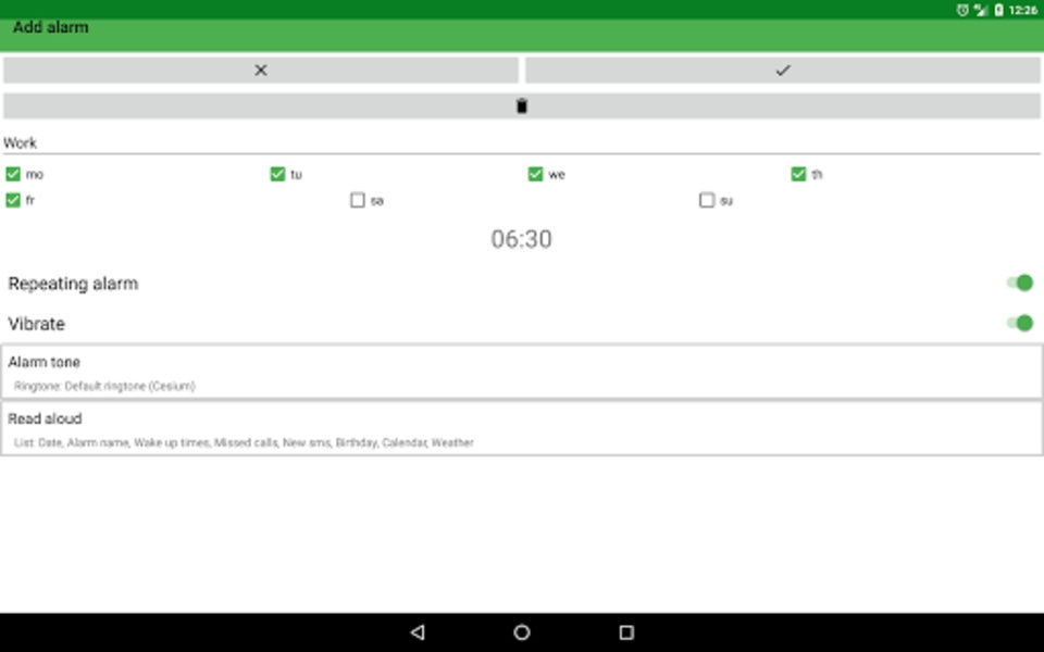 Speaking alarm clock - Preview 2