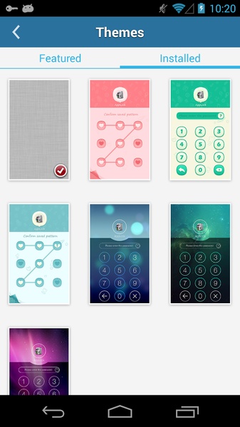 AppLock Theme Cube - Preview 4