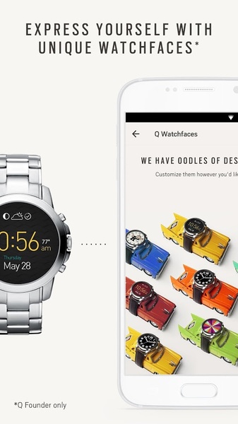 Fossil q app store for android