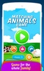 Matching Animals Game for Kids screenshot 12