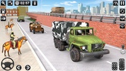 US Truck Driving Army Games screenshot 1