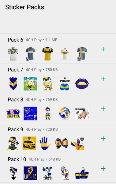 Boca Juniors Stickers - WAStickerApps - Preview 5