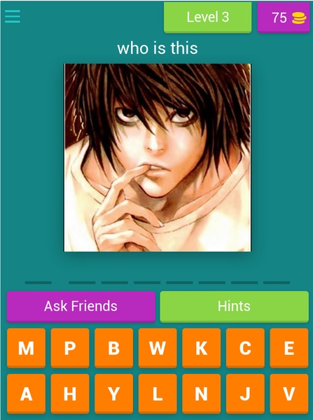 Anime Character Quiz 1 - Preview 4