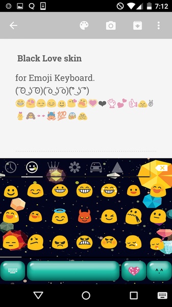 Bubble Love Skin Keyboard - Preview 5