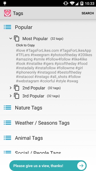 Tags for Likes for Instagram - Preview 2