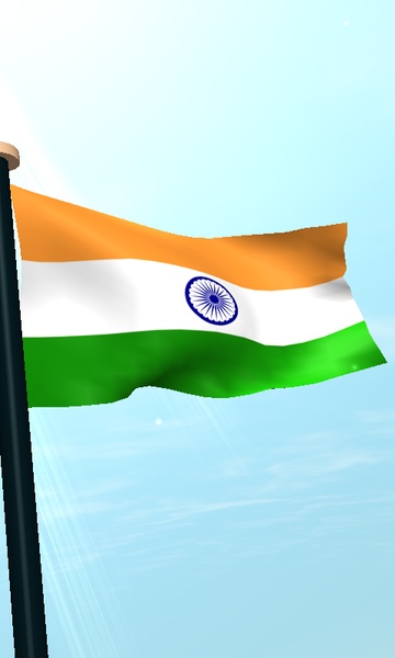 India Flag 3D Free - Preview 12