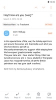 Samsung Email screenshot 2