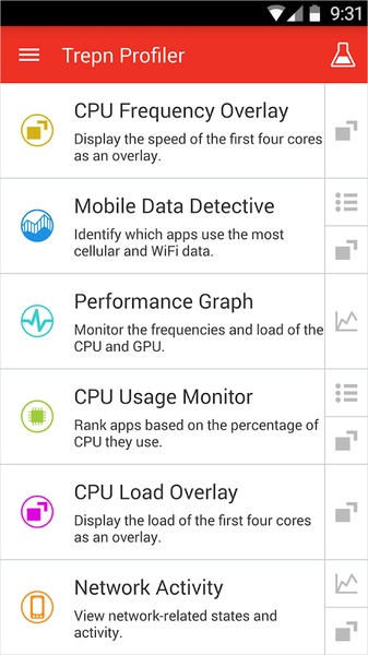 Trepn Profiler - Preview 2