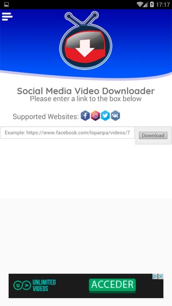 Social Media Video Downloader - Preview 2