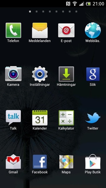 GOLauncherEX Galaxy S3 Free Theme - Preview 1