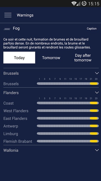 KMI Weather - Preview 1