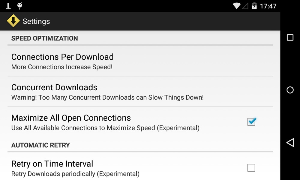 Super Download Manager - Preview 1