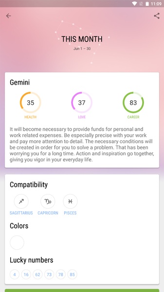 Zodiac Horoscope - Preview 5