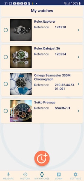 Timegrapher discount app android