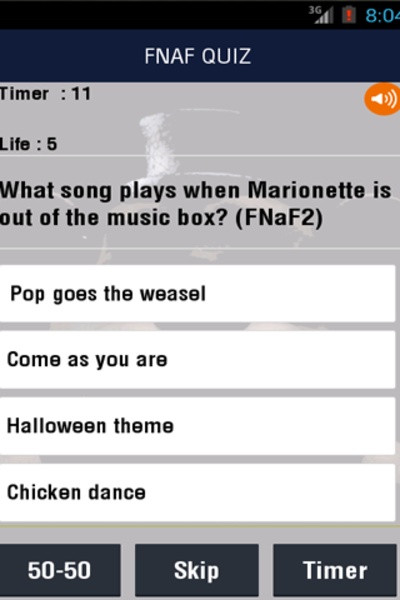 FNAF Quiz - Preview 1