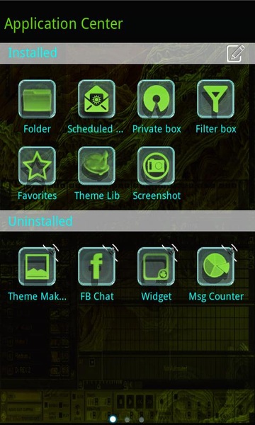 GOSMS AlienX - Preview 3