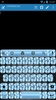 Theme Metallic Blue for Emoji Keyboard screenshot 5