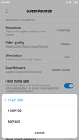MIUI Screen recorder screenshot 3