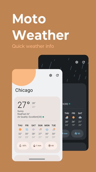 APP] Stock Moto App Launcher and Time Weather (New version)