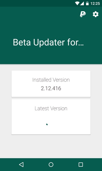 Whatsapp Beta Updater - Preview 1