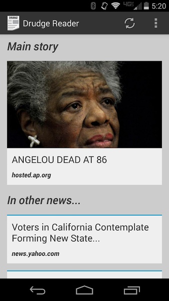 Drudge Reader - Preview 4