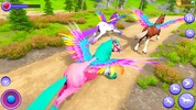 Wild Unicorn Horse Family Sim screenshot 1