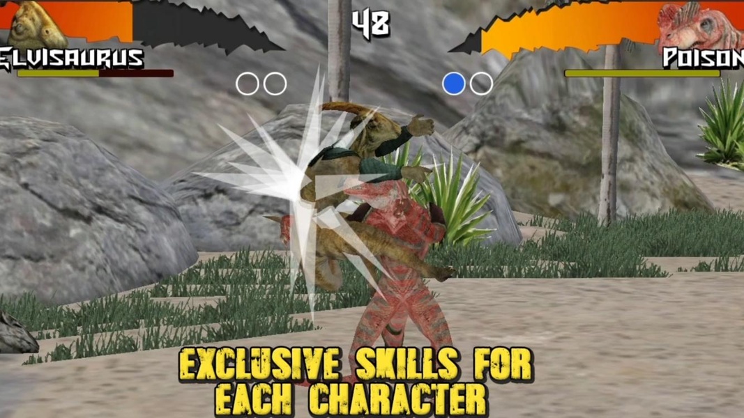 Dinosaurs Free Fighting Game - Preview 1