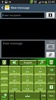 GO Keyboard Green Candy Theme screenshot 7