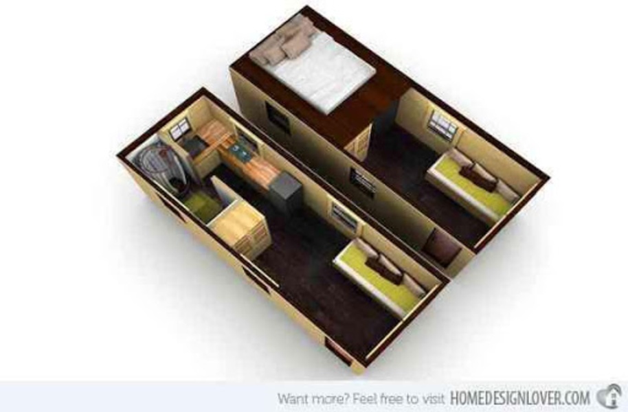 Three D Small Home Plan Ideas - Preview 5