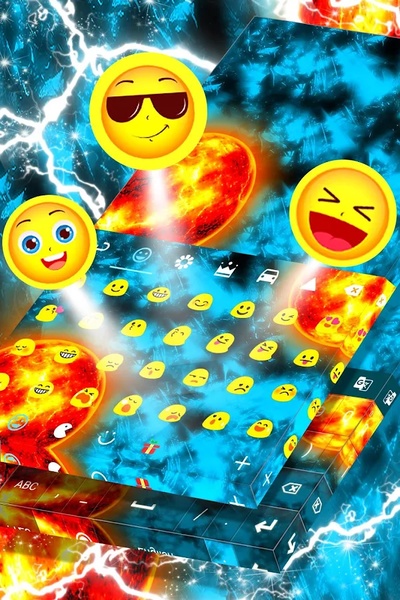 Galaxy Keyboard GO Theme - Preview 1