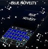 Blue Novelty GO Keyboard Theme screenshot 6