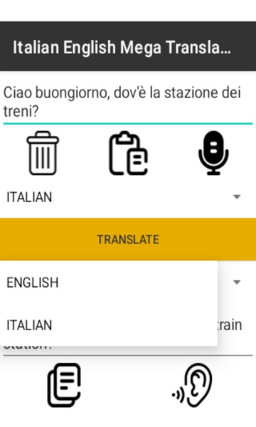Italian English Mega Translator - Preview 1