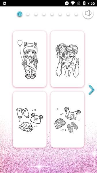 Colorir Glitter Jogo de Menina - Preview 9