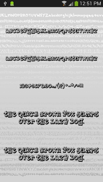 Graffiti Free Font Theme - Preview 5