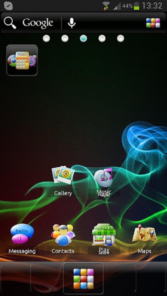 ADW Samoled Theme - Preview 7