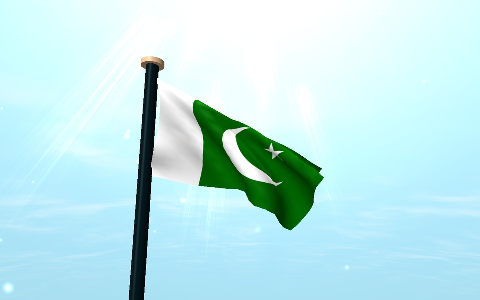 Pakistan Flag 3D Free - Preview 9