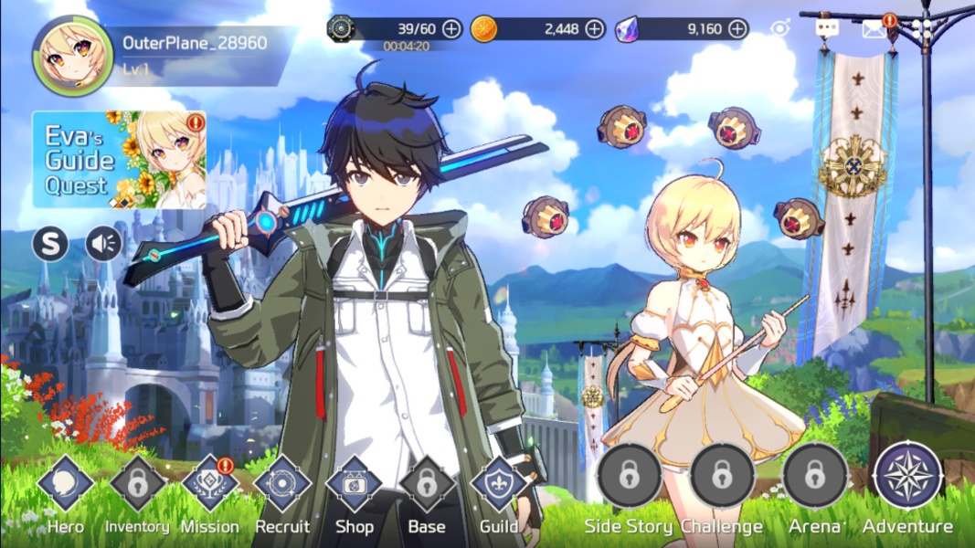 OUTERPLANE - Strategy Anime - Apps on Google Play