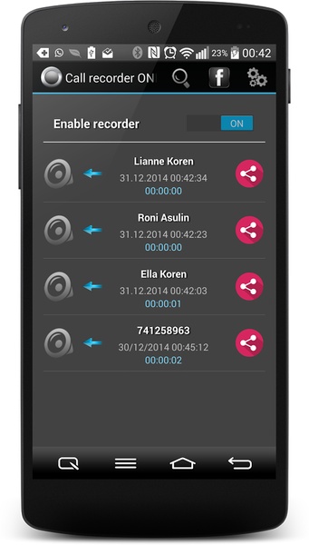 Call Recorder One Touch - Preview 3