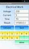 Electrical Calculator screenshot 2