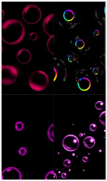 Bubbles Live Wallpapers - Preview 2