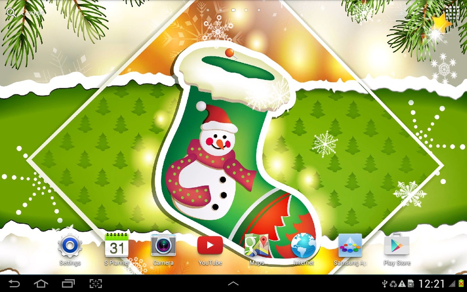 Snowman Live Wallpaper - Preview 3