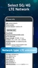 5G 4G LTE WIFI & Network Tools screenshot 5
