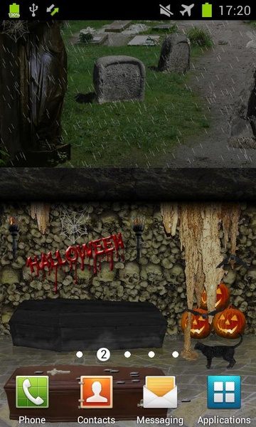 Cemetery Free Live Wallpaper - Preview 2