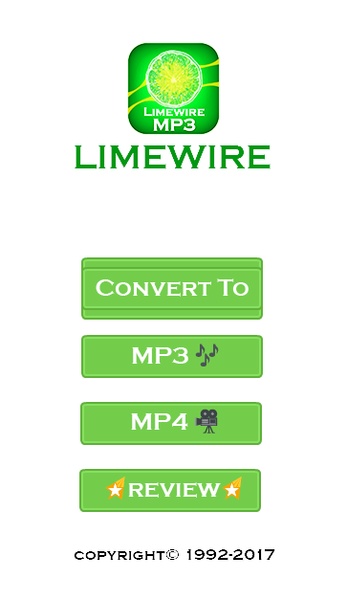 LimewireConvertisseur Tube vers Mp3 Mp4 - Preview 1
