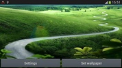Dynamic Sun Grass Land Live Wallpaper screenshot 1