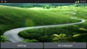 dynamische Sonne Grasland live wallpaper screenshot 1