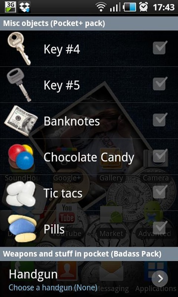 MessyPocket Live Wallpaper - Preview 1