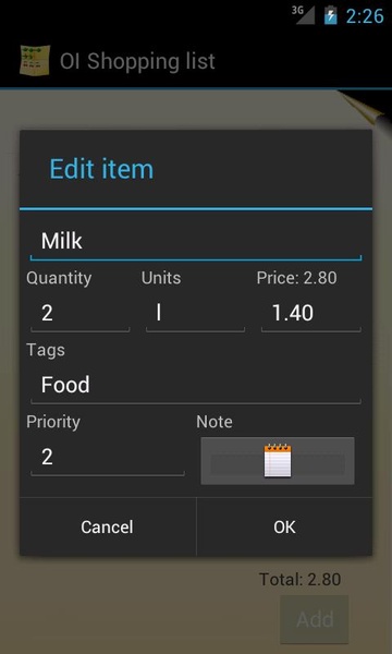 OI Shopping list - Preview 6